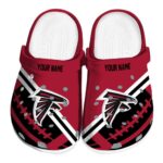 Custom Atlanta Falcons Football Motif Crocs Best selling
