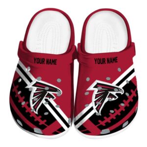 Custom Atlanta Falcons Football Motif Crocs Best selling