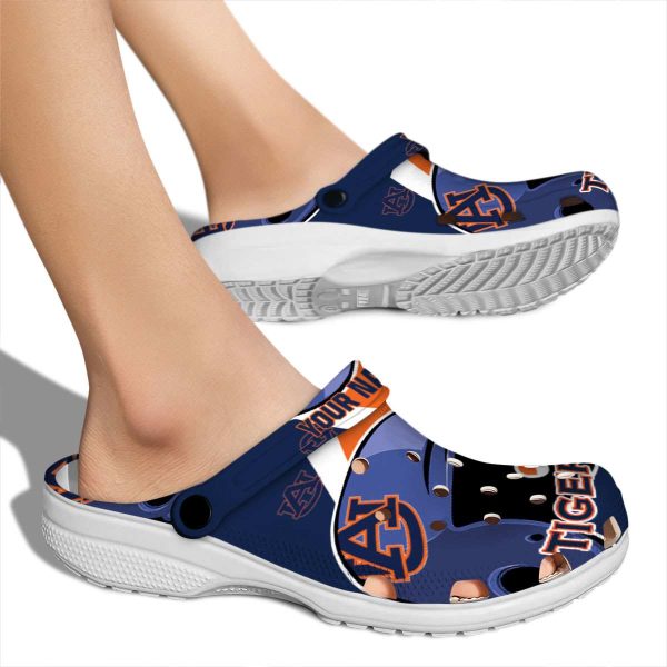 Custom Auburn Tigers Baseball Helmet Crocs High quality
