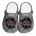 Custom Auburn Tigers Cracked Ground Texture Crocs Best selling