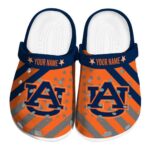 Custom Auburn Tigers Star Spangled Graphic Crocs Best selling