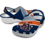 Custom Auburn Tigers Vibrant Dual Tone Crocs Best selling