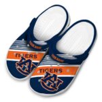 Custom Auburn Tigers Vibrant Dual Tone Crocs Best selling