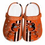 Custom Baltimore Orioles Contrasting Stripes Crocs Best selling