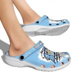 Custom Bluey Splash Motif Background Crocs High quality