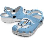 Custom Bluey Splash Motif Background Crocs Latest Model