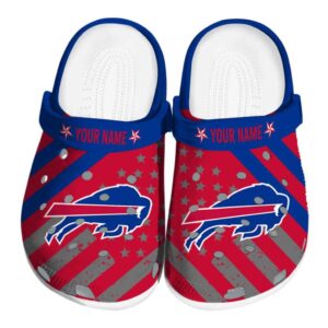 Custom Buffalo Bills Star Spangled Graphic Crocs Best selling