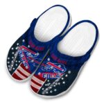 Custom Buffalo Bills Star Spangled Side Pattern Crocs Best selling