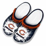 Custom Chicago Bears Splash Art Crocs Best selling