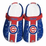 Custom Chicago Cubs Vertical Stripes Crocs Best selling