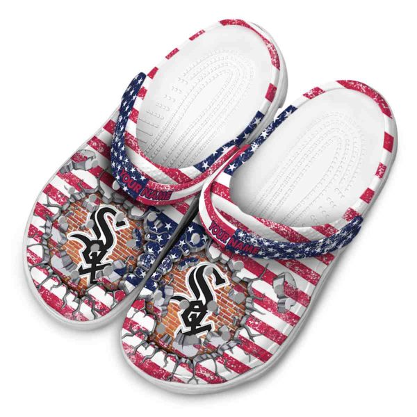 Custom Chicago White Sox Freedom Splinter Crocs Trendy