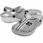 Custom Chicago White Sox Pinstripe Pattern Crocs Best selling