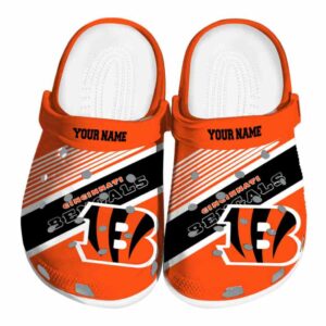 Custom Cincinnati Bengals Vibrant Dual Tone Crocs Best selling