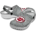 Custom Cincinnati Reds Cracked Texture Crocs Best selling