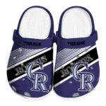 Custom Colorado Rockies Vibrant Dual Tone Crocs Best selling
