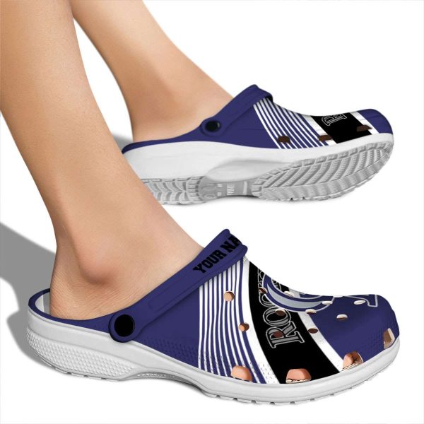 Custom Colorado Rockies Vibrant Dual Tone Crocs High quality