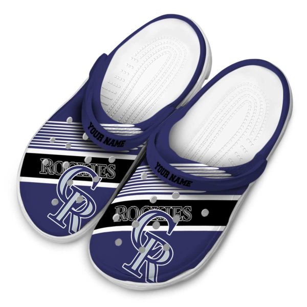 Custom Colorado Rockies Vibrant Dual Tone Crocs Trendy