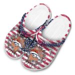 Custom Denver Broncos Freedom Splinter Crocs Best selling