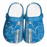 Custom Detroit Lions Contrasting Stripes Clog 1 Custom Detroit Lions Contrasting Stripes Crocs Best selling