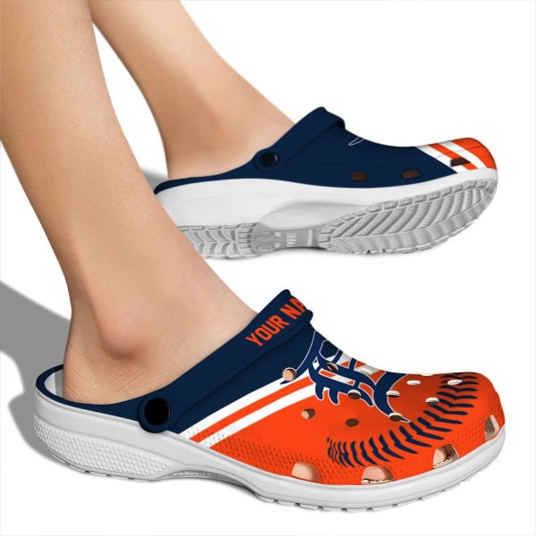 Custom Detroit Tigers Baseball Motif Crocs High quality
