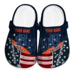 Custom Detroit Tigers Star Spangled Side Pattern Crocs Best selling
