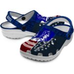 Custom Duke Blue Devils Star Spangled Side Pattern Crocs Best selling