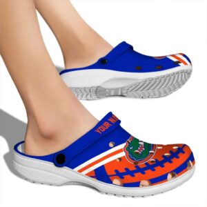 Custom Florida Gators Football Motif Crocs High quality