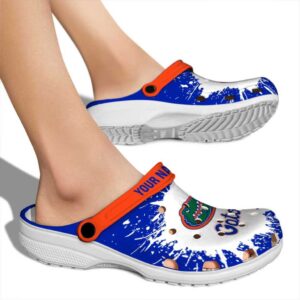Custom Florida Gators Splash Art Crocs High quality