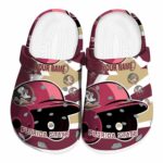 Custom Florida State Seminoles Baseball Helmet Crocs Best selling
