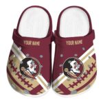 Custom Florida State Seminoles Football Motif Crocs Best selling