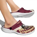 Custom Florida State Seminoles Football Motif Crocs Best selling