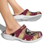 Custom Florida State Seminoles Paint Splatter Graphics Crocs Best selling