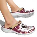 Custom Florida State Seminoles Splash Art Crocs Best selling