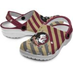 Custom Florida State Seminoles Star Spangled Graphic Crocs Best selling