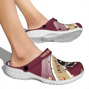 Custom Florida State Seminoles Vibrant Dual Tone Crocs High quality