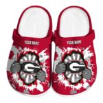 Custom Georgia Bulldogs Gripping Hand Crocs Best selling
