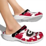 Custom Georgia Bulldogs Splatter Pattern Crocs Best selling