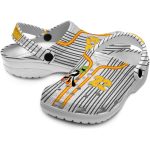 Custom Goofy Pinstripe Pattern Crocs Latest Model