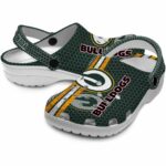 Custom Green Bay Packers Contrasting Stripes Crocs Best selling