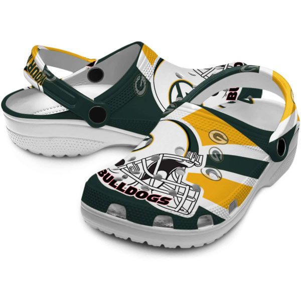 Custom Green Bay Packers Football Helmet Crocs Latest Model