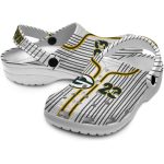 Custom Green Bay Packers Pinstripe Pattern Crocs Best selling