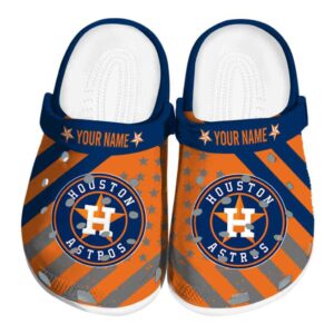 Custom Houston Astros Star Spangled Graphic Crocs Best selling