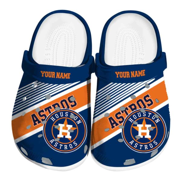 Custom Houston Astros Vibrant Dual Tone Crocs Best selling