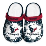 Custom Houston Texans Splash Art Clog 1 Custom Houston Texans Splash Art Crocs Best selling