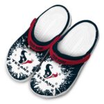 Custom Houston Texans Splash Art Crocs Best selling