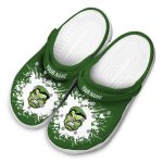 Custom Hulk Splatter Background Crocs Trendy