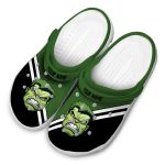 Custom Hulk Striped Accents Crocs Trendy