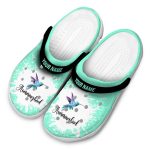 Custom Hummingbird Splash Art Crocs Trendy