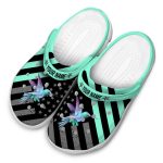 Custom Hummingbird Star Spangled Graphic Crocs Trendy