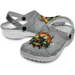 Custom Hunting Cracked Texture Crocs Latest Model